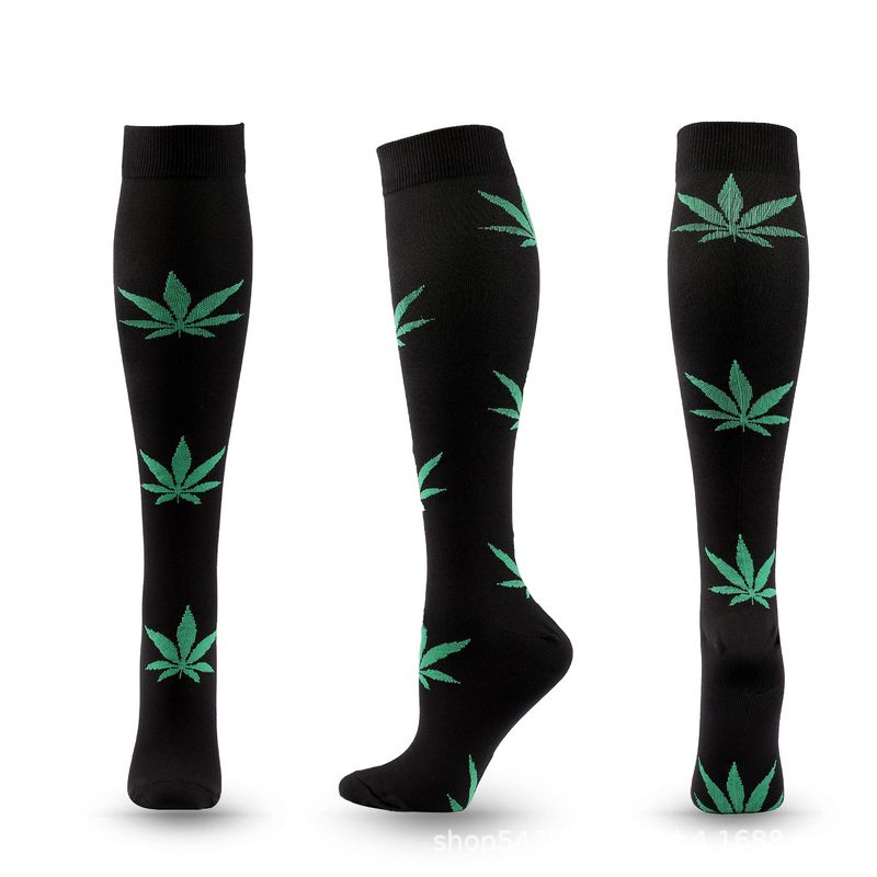 Maple pressure socks men's and women's stockings calf socks compression socks_voghion.com