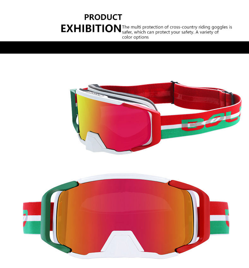 Nieuwe Harley rijden Cross-country bril Helmbril Ski zand motormasker_voghion.com