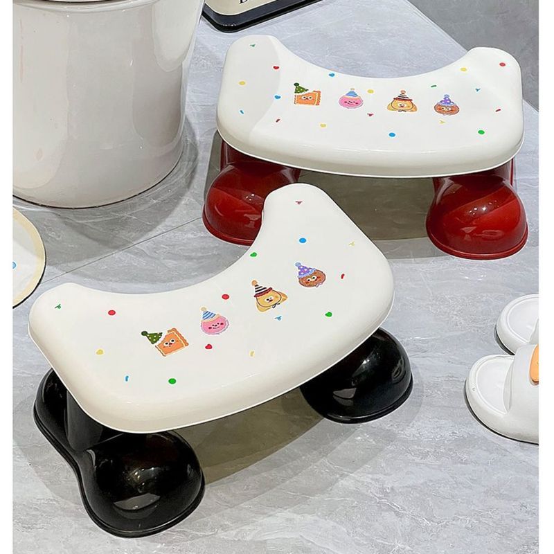 Dopamine Toilet Stool For Home Use, Children And Adults, Bathroom Foot Stool, Non-Slip Squatting Tool_voghion.com