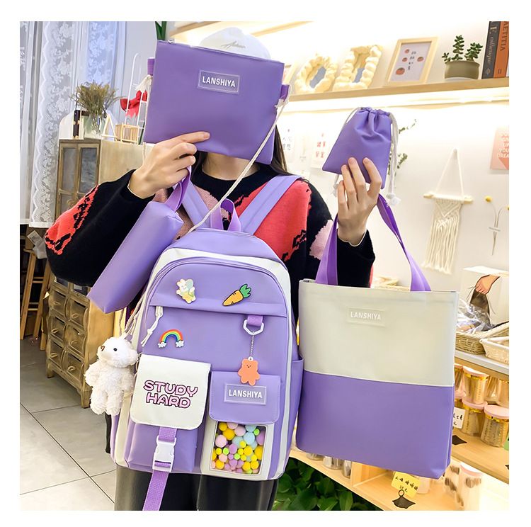 Novo Ensino Fundamental para Mulheres, Leve e Moderno, Estudante do Ensino Fundamental B, Escola de Alta Qualidade e Grande Capacidade_voghion.com