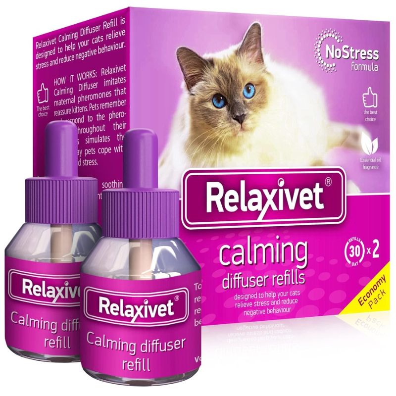 Anti Calm Refill Stress With Products Anxiety Calming Comfort Relief 2 Pet Cat Pheromones Cats Zone Feline Diffuser New Refills_voghion.com