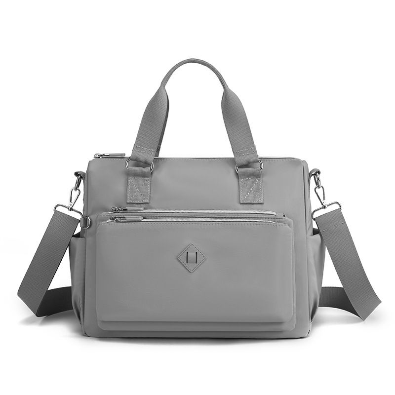 Borsa a tracolla sportiva casual con zaino in nylon impermeabile multistrato a tracolla da donna Colorful Fox, nuova tendenza alla moda_voghion.com