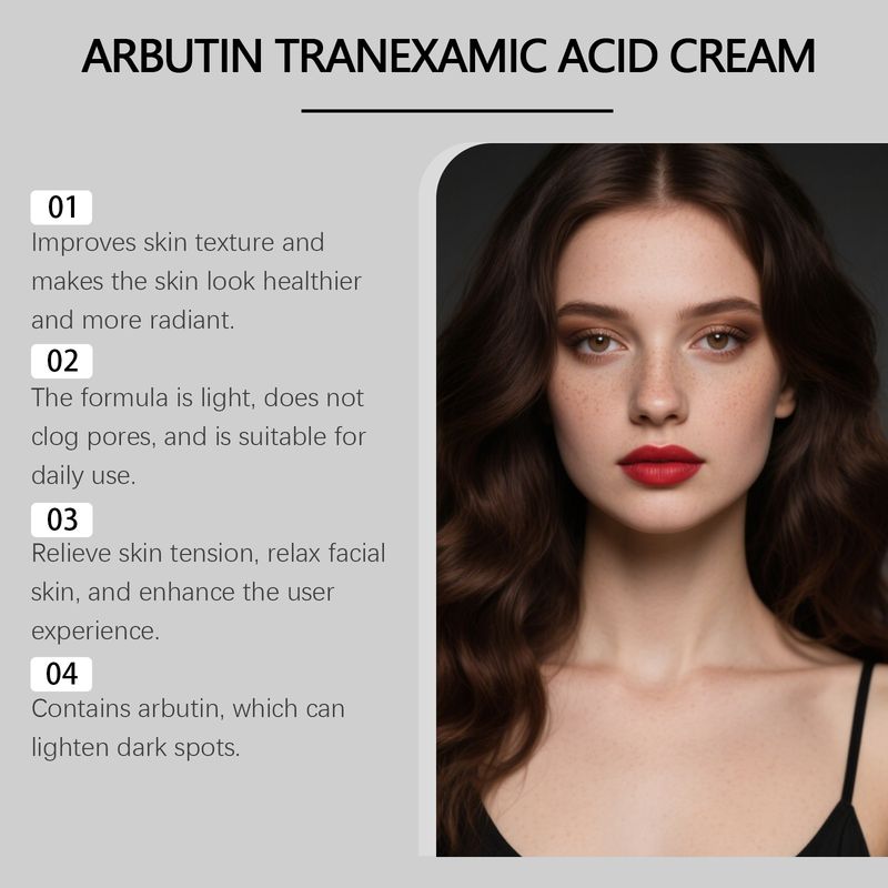 Arbutin Feuchtigkeitsspendende, nährende und sanfte Gesichtshauterweichung, feuchtigkeitsspendende Tagespflege-Gesichtscreme_voghion.com