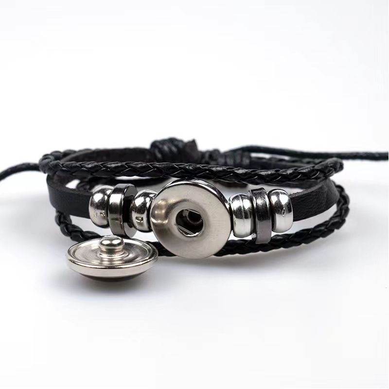 Braccialetto con bottone alla moda e zodiaco, sconto all'ingrosso disponibile_voghion.com