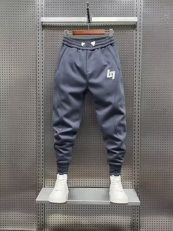 Spodnie męskie Modne męskie luźne spodnie dresowe Uniwersalne obcisłe spodnie Spodnie haremowe Spodnie sportowe ze ściągaczami_voghion.com