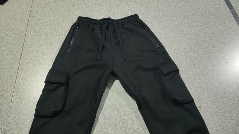 Cargo-Overall für Herren – Hose mit mehreren Taschen und geradem Bein (Schwarz/Marineblau/Khaki) – Freizeithose im Workwear-Stil_voghion.com