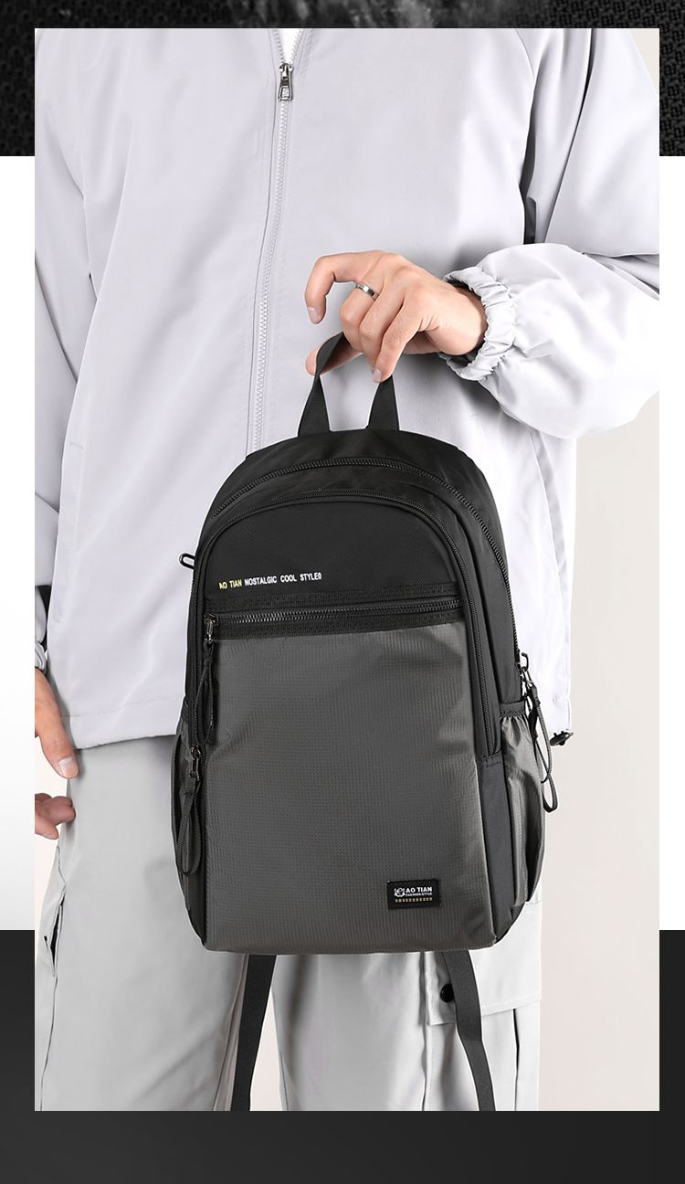 Männer Outdoor Casual Trompete Einfachheit Einfachste Für Match Rucksack_voghion.com