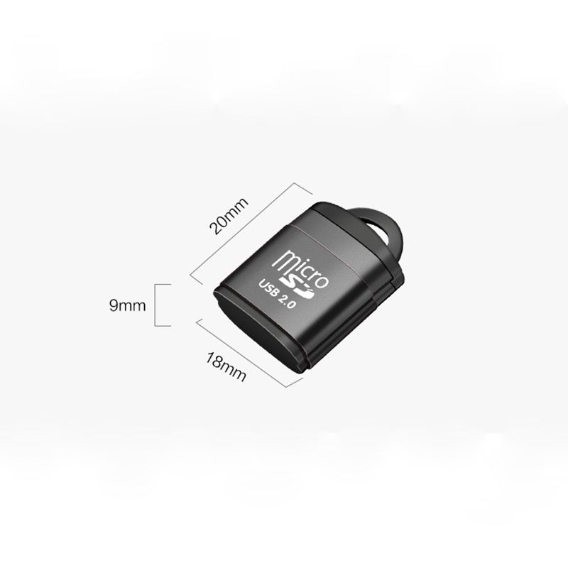 USB Micro SD Reader Chain TF Card Writer Mini Extend Memory Dongle Car Speaker Adapter Computer Laptop Music Play_voghion.com