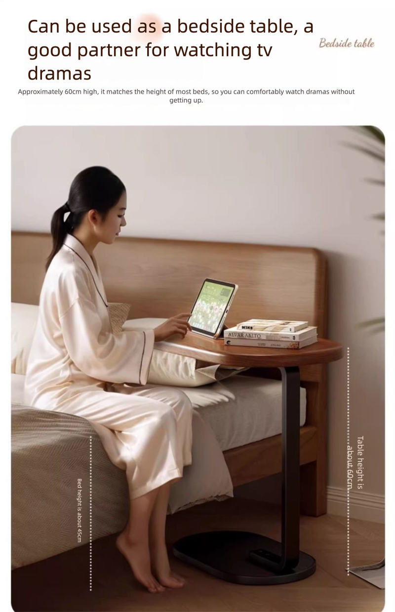 Trendy Storage Rack Small Round Simple Home Sofa Side Coffee Table Bedside Cabinet Modern Minimalist Bedroom_voghion.com
