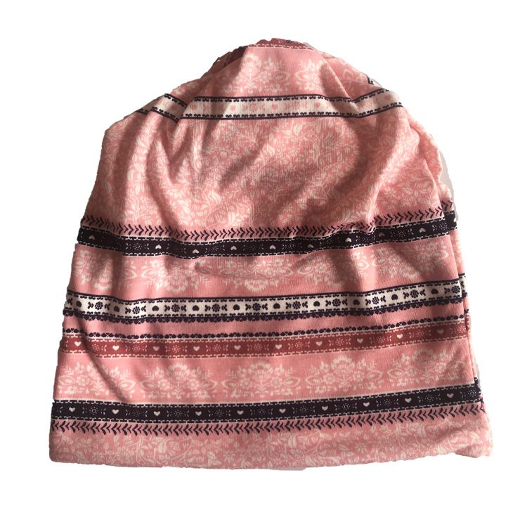 Baotou – écharpe à motif numérique, série de Style ethnique, impression de noix de cajou, trois usages, Hip Hop, chapeau empilable pour femmes enceintes_voghion.com