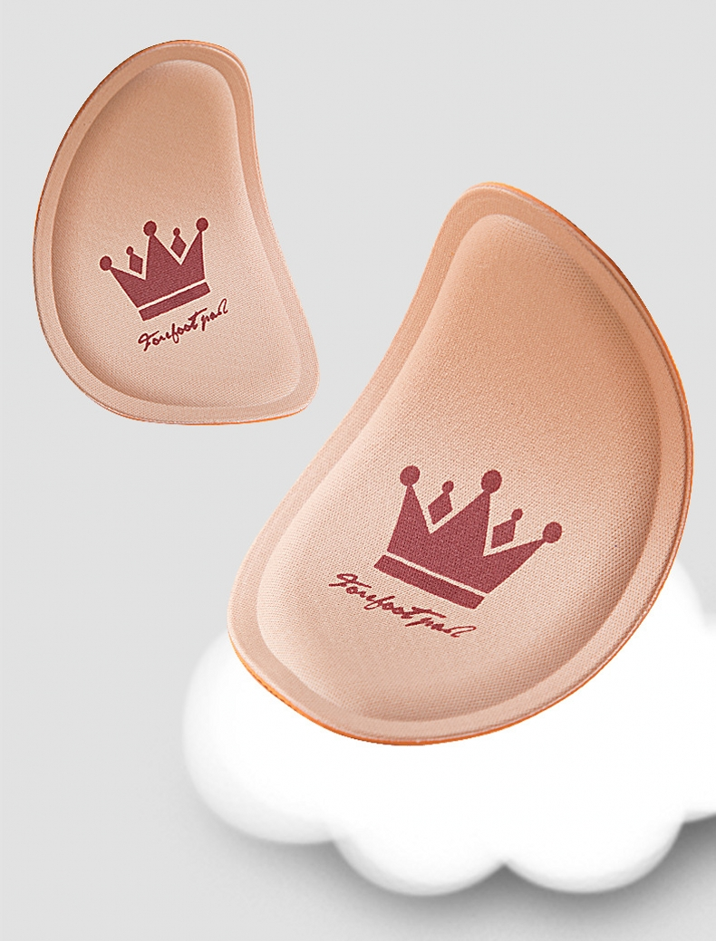 Almohadillas para el antepié para mujer, medias plantillas antideslizantes, antidolor, para aliviar el dolor en la parte delantera del pie, 2 uds._voghion.com