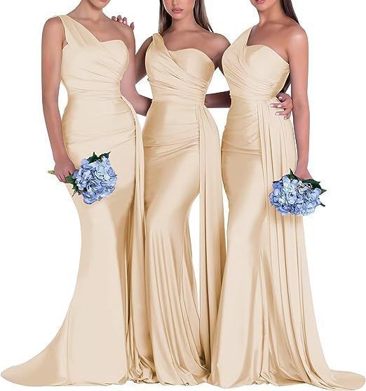 Damenbekleidung Brautjungfernkleid Einteiliges Fischschwanz-Abendkleid für Damen_voghion.com