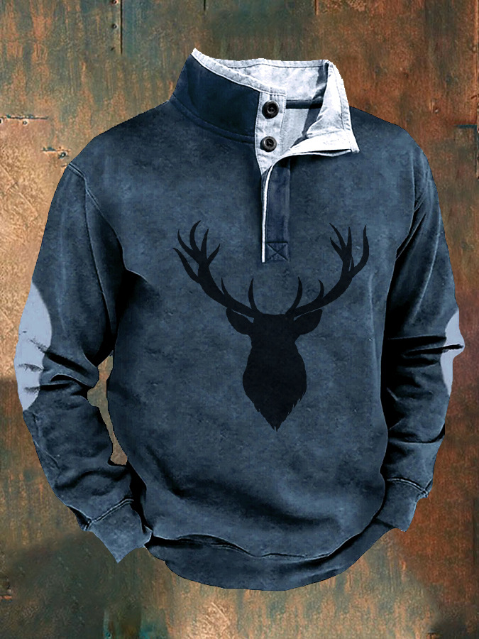 Felpa con cappuccio 3D da uomo con cappuccio polo da uomo con colletto alla coreana da cowboy occidentale stampato a caldo in digitale con fibbia_voghion.com