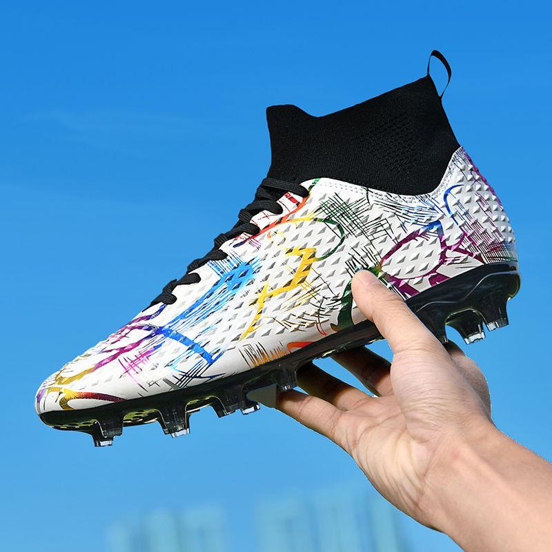 Featured New Xiyin 3-Color Long Spike Soccer Shoes Sizes 31-46_voghion.com