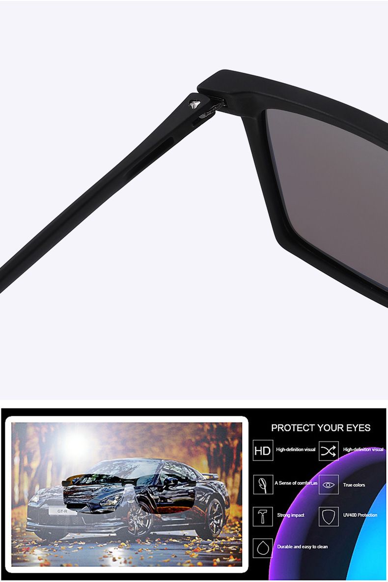TR90 Elastic Paint Polarized Outdoor For Men And Women Color-Changing Fishing Sunglasses Driver Driving Glasses_voghion.com