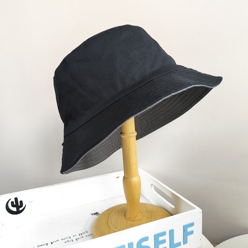 Vergréisseren an Déifen XXL Gréisst Fëscherhutt Groussen Kappëmfang Duebelsäitege Fëscherhutt Männer a Fraen Plus Gréisst 63cm Grouss Trendy Hip-Hop Hutt_voghion.com
