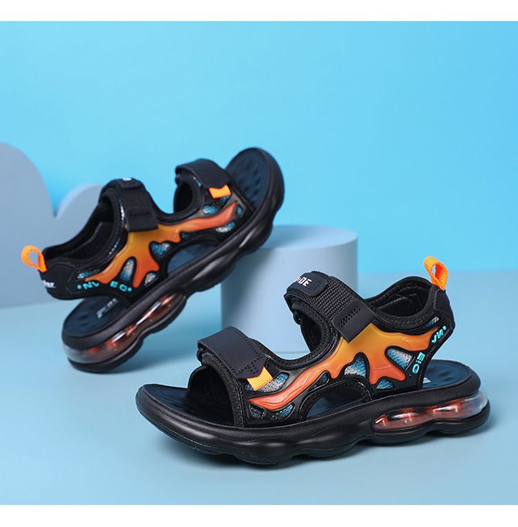 Neue sommer sohlen, große weiche kinder outdoor sand, 2024 modische sandalen für jungen, strand_voghion.com