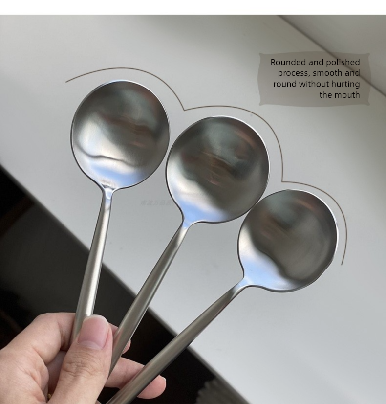 Set di posate portoghesi in acciaio inossidabile 304 di alta qualità in stile nordico, per uso domestico, cucchiaio, coltello, forchetta e da tavola occidentale_voghion.com