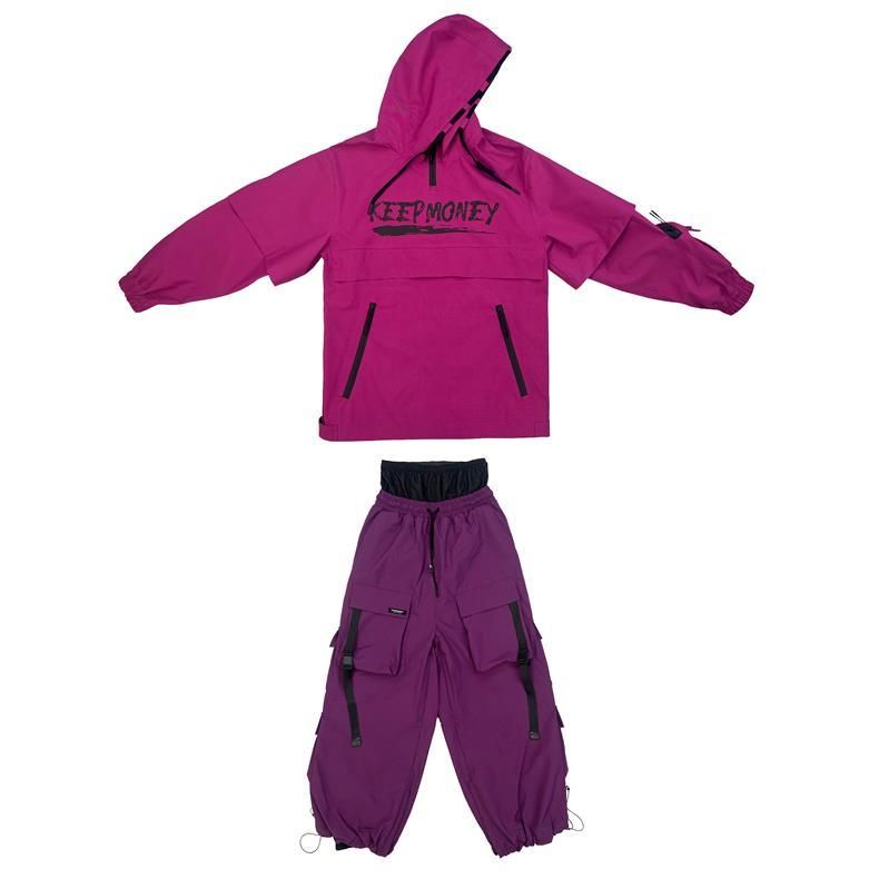 Nuovo set di abiti da sci da uomo e da donna in stile americano, tendenza moda snowboard, pantaloni da sci all'aperto, 2025_voghion.com