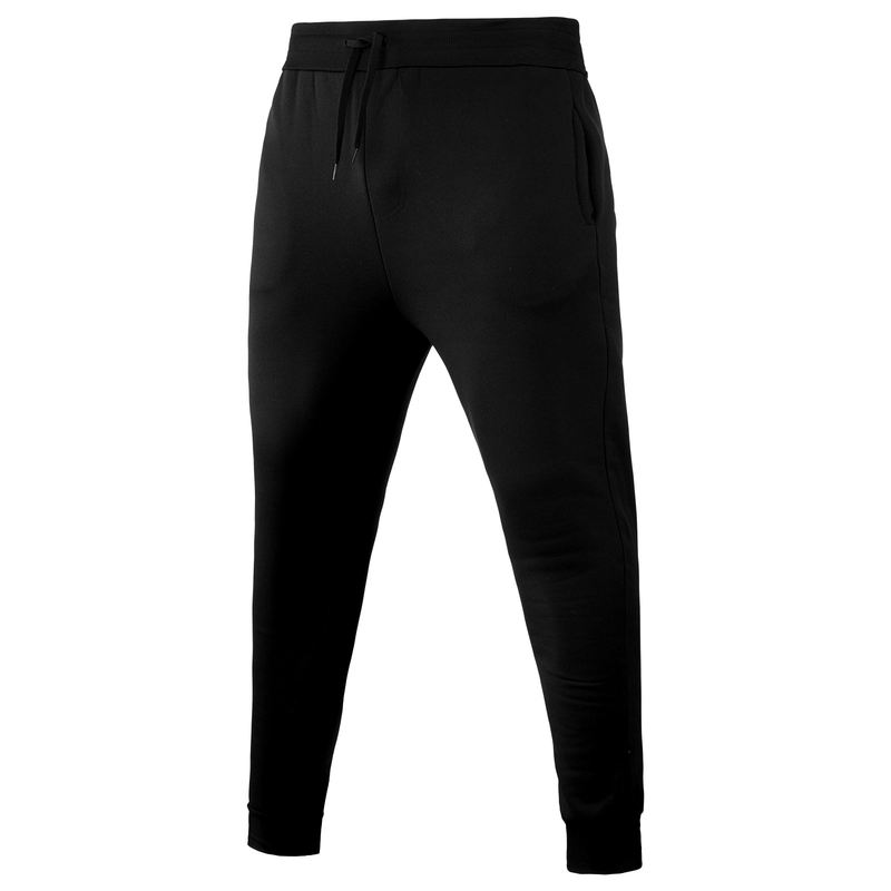 Pantaloni casual da uomo, foderati in pile, spessi, in tinta unita_voghion.com