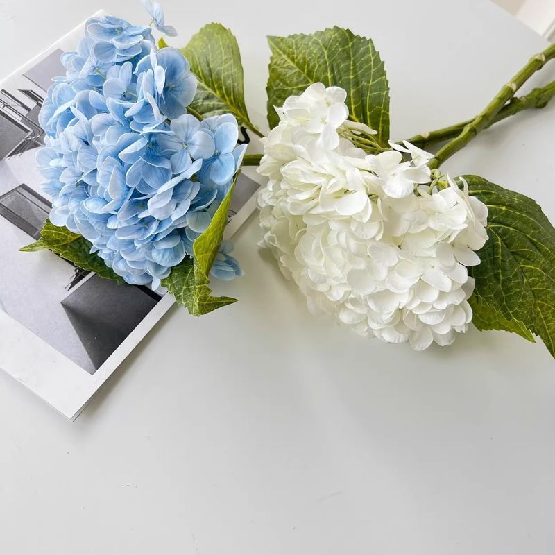 Hand Feel Artificial Flowers Art Home Decoration Arrangement Artificial Flowers Artificial Flowers Decoration High End Sense Of Lifelike Hydrangea_voghion.com