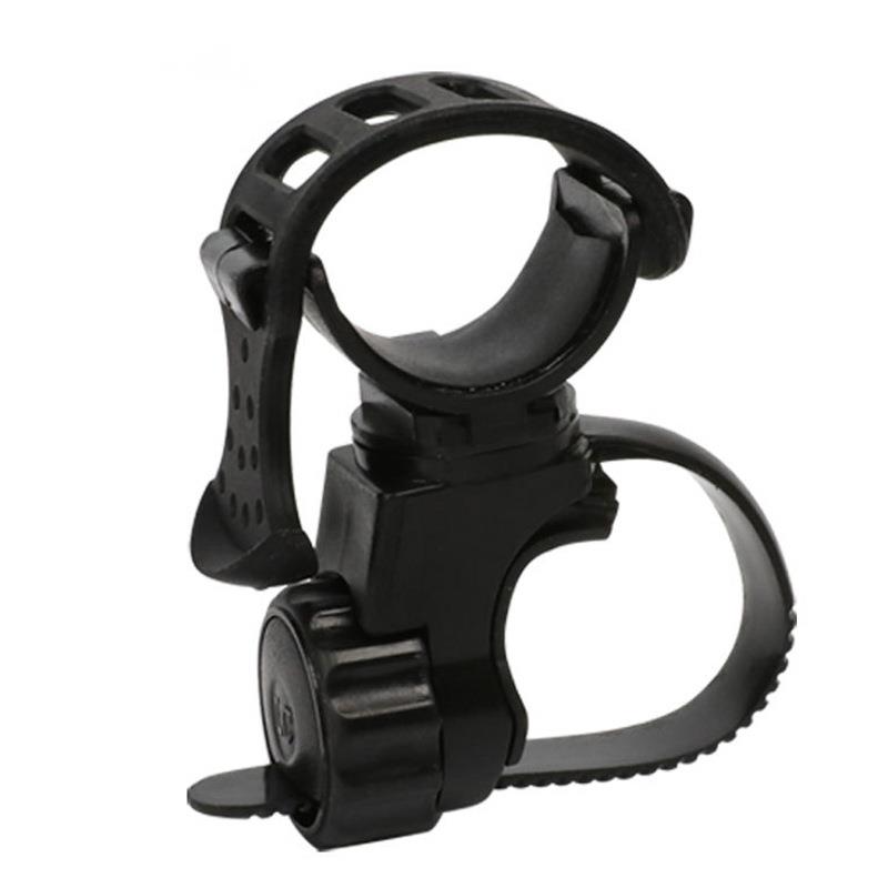 Mountain bike headlight 360 degree rotation quick release clip bicycle light bracket_voghion.com