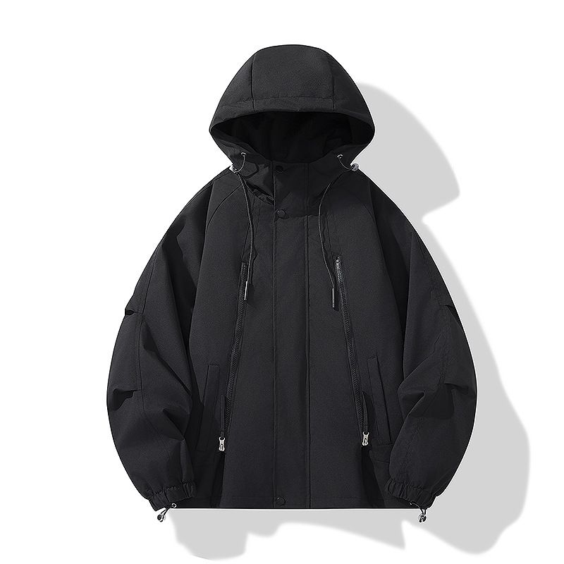 CT Trendy Workwear For Men Spring And Autumn New Cardigan Solid Color Men's Casual Flight Jacket_voghion.com