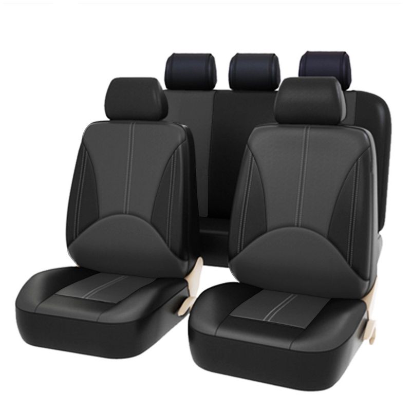 Universal Full Set Car Seat Cover For VW Golf 4 5 6 7 8 Passat B5 B6 B7 B8 Auto Accsesories Fit Most Sedans SUVs Trucks_voghion.com