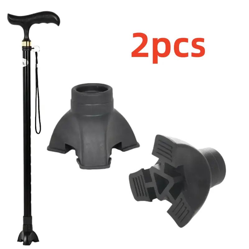 2 pezzi copripiedi per bastoni da trekking copripiedi in gomma triangolare antiscivolo copripiedi per stampelle_voghion.com