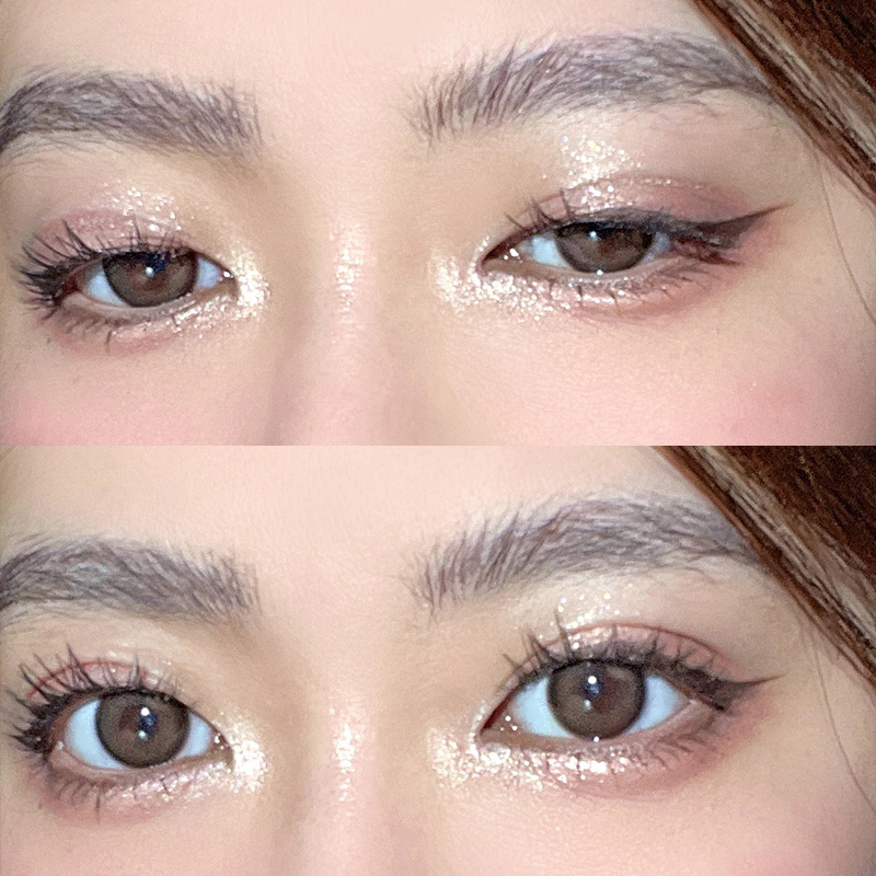 Penna eyeliner con ombretto e glitter scintillanti, penna illuminante opaca perlata, matita per occhi illuminante Silkworm cil_voghion.com