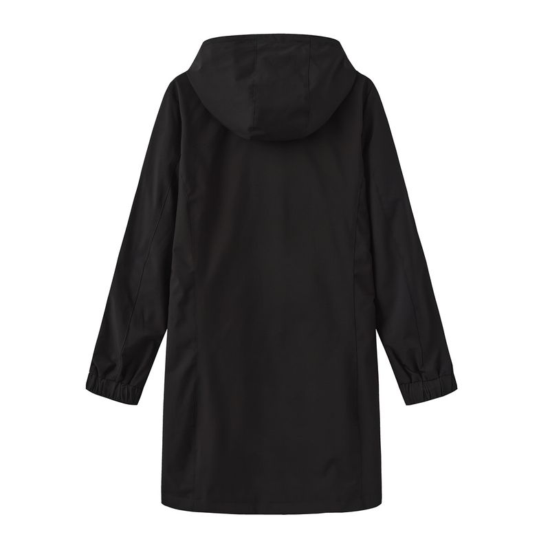 Giacca antivento con cappuccio impermeabile da donna - Cappotto casual leggero a maniche lunghe per primavera e autunno_voghion.com