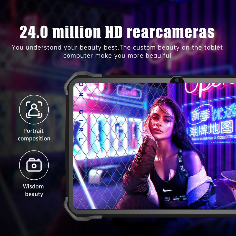 Tablet per bambini da 7 pollici con supporto, schermo antiurto, 4 GB di RAM, 64 GB di spazio di archiviazione, Android 15, Wi-Fi, blu/verde/rosso_voghion.com