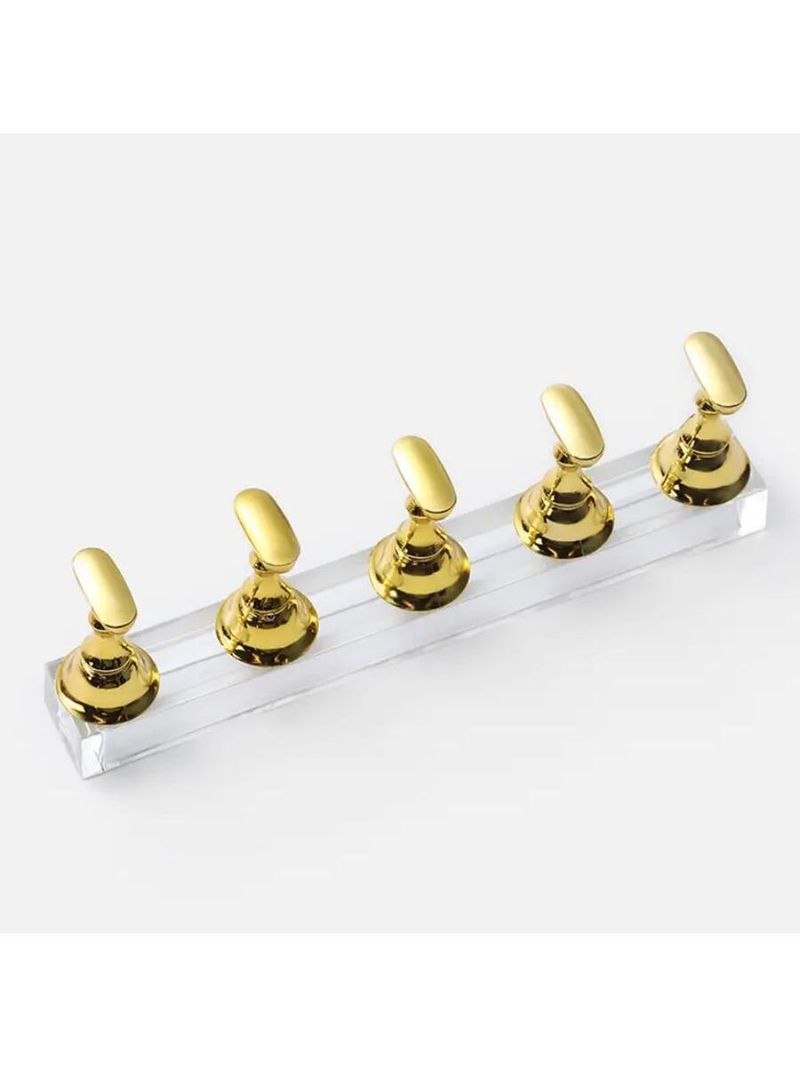 Set e kit per nail art, base di supporto per unghie, supporto magnetico per unghie finte, strumento di cristallo, set di argilla, supporto per esercitarsi, espositore per principianti_voghion.com