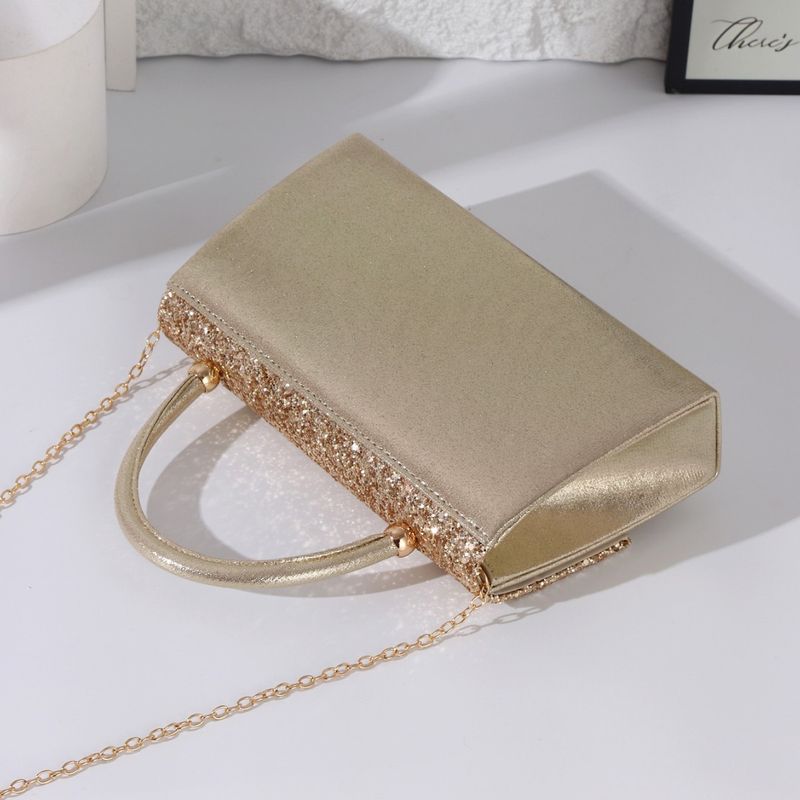 Hot Selling Shiny Handbag Handheld Matching Dress Fashionable Banquet Evening Bag_voghion.com