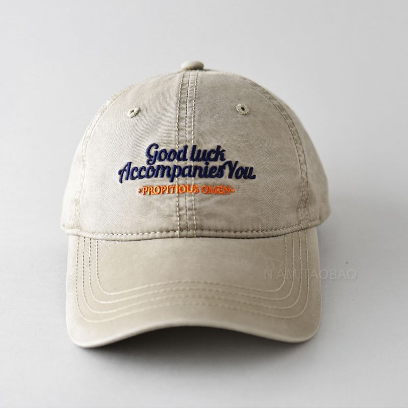 Nuovo berretto da baseball con ricamo retrò, lavato e consumato, cappello da sole casual e versatile per uomini e donne_voghion.com