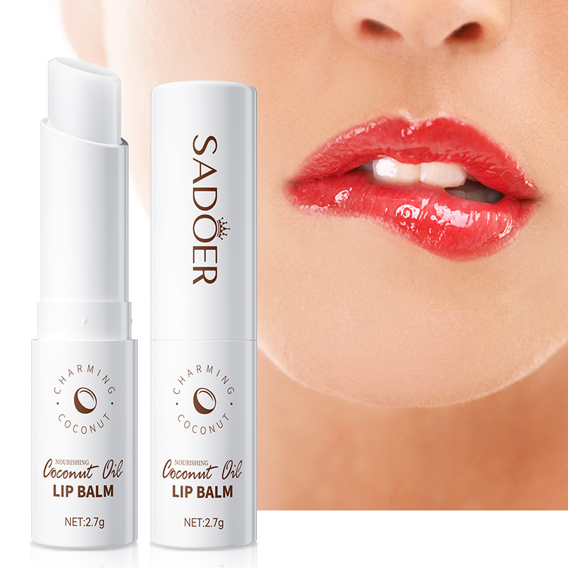 Lápiz labial SADOER All Coconut Cuidado de lápiz labial hidratante y humectante_voghion.com