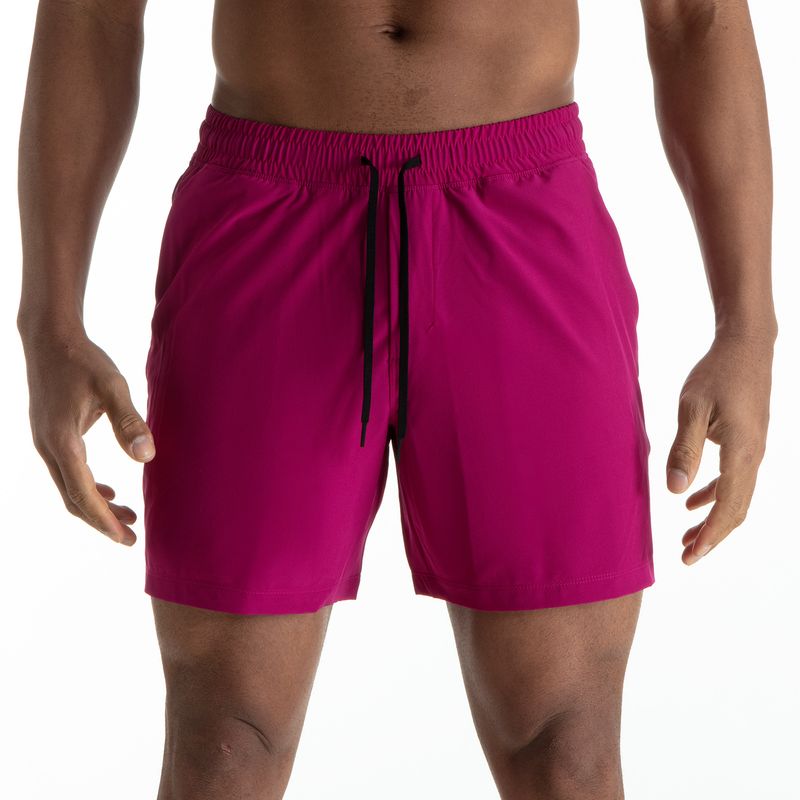 Men's Multi-Sport Training Shorts - Lightweight & Quick-Dry For Running Pickleball & Gym (4-Way Stretch UPF50+ Black/Blue S-XXL)_voghion.com