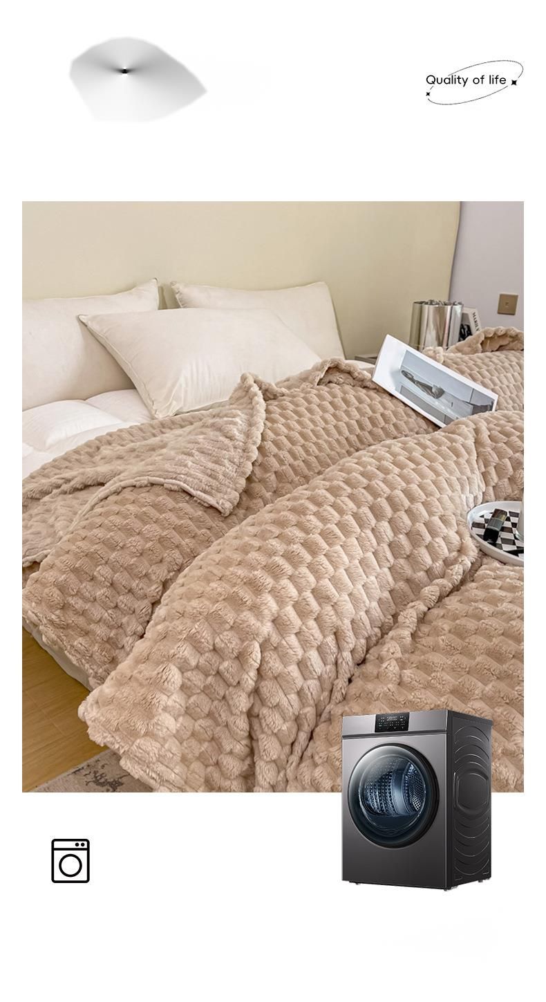 2025 Nuovo Autunno Inverno Tartaruga Dorata Latte Cristallo Velluto Tempo Libero Ufficio Coperta Pisolino Caldo Lenzuolo Ispessito_voghion.com