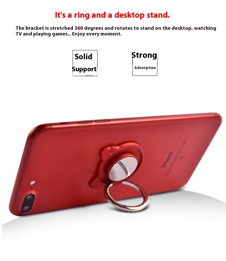 Festival musicale Mobile desktop in auto anello fibbia supporto per cellulare creativo piccolo regalo nuovo modello_voghion.com