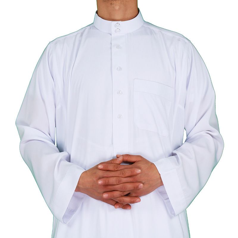Men's Clothing Robe Men's Robe Long Gown Men's Long Gown_voghion.com