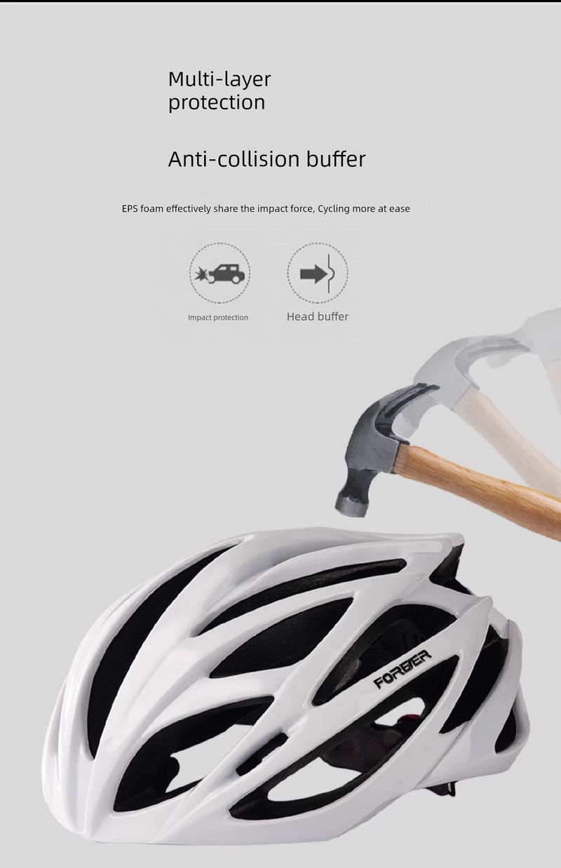 Lampada Integral geformter, atmungsaktiver Fahrradhelm für Mountainbikes und Rennräder für Herren und Damen_voghion.com