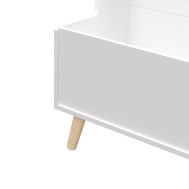 Organizer Cabinet Book Book Rack Bookshelf Storage Magazine Organizer And Toy White_voghion.com