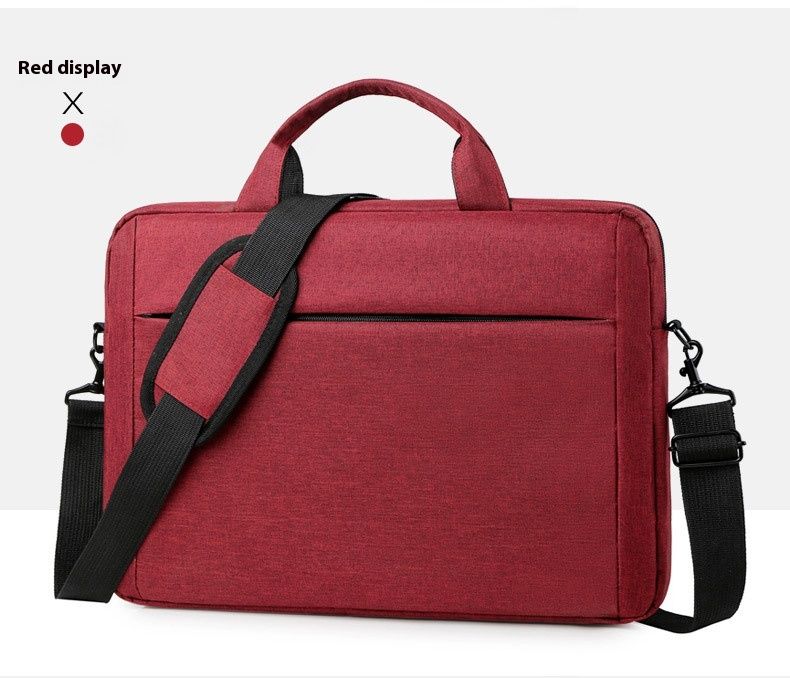 Laptop Oxford cloth shoulder crossbody bag Business handbag briefcase_voghion.com