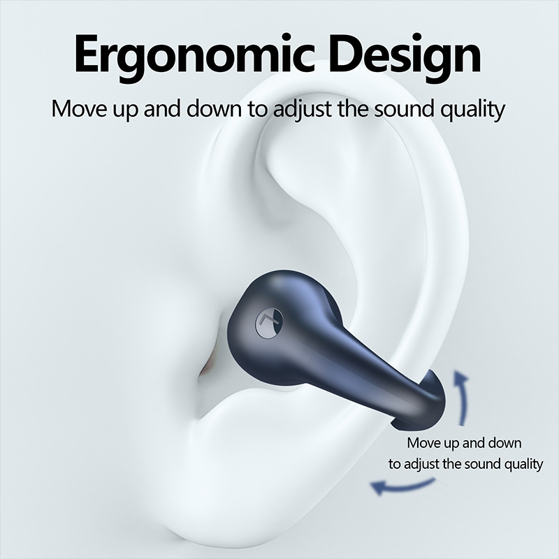 Auriculares Bluetooth 5,3 auriculares inalámbricos de conducción ósea auriculares deportivos estéreo HiFi con micrófono con cancelación de ruido_voghion.com