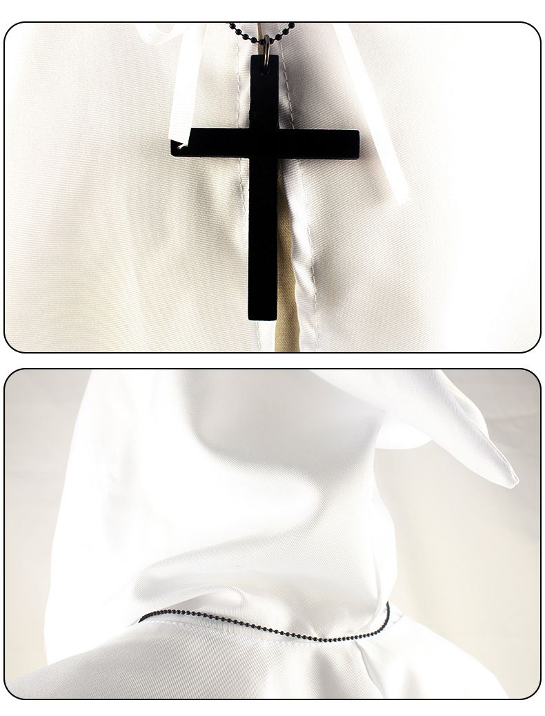 Nuovo costume di Halloween COS, mantello del mietitore medievale con cappuccio, costume da cosplay_voghion.com