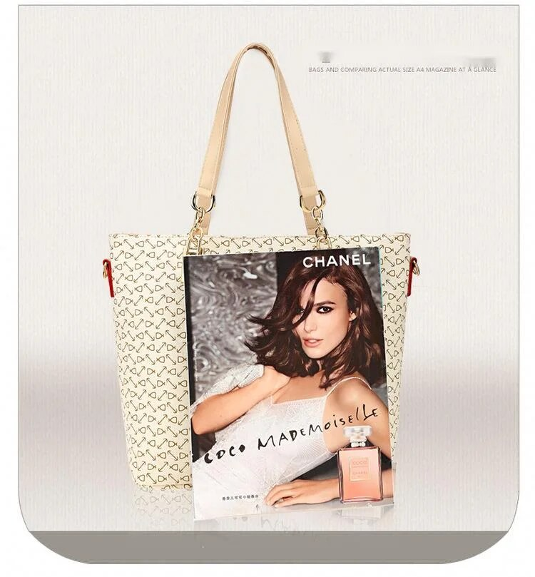 Ženska torba 2023 Nova evropska in ameriška modna torba za matere, torbica s puščičnim vzorcem, torba za matere na eno ramo, šestdelni komplet_voghion.com