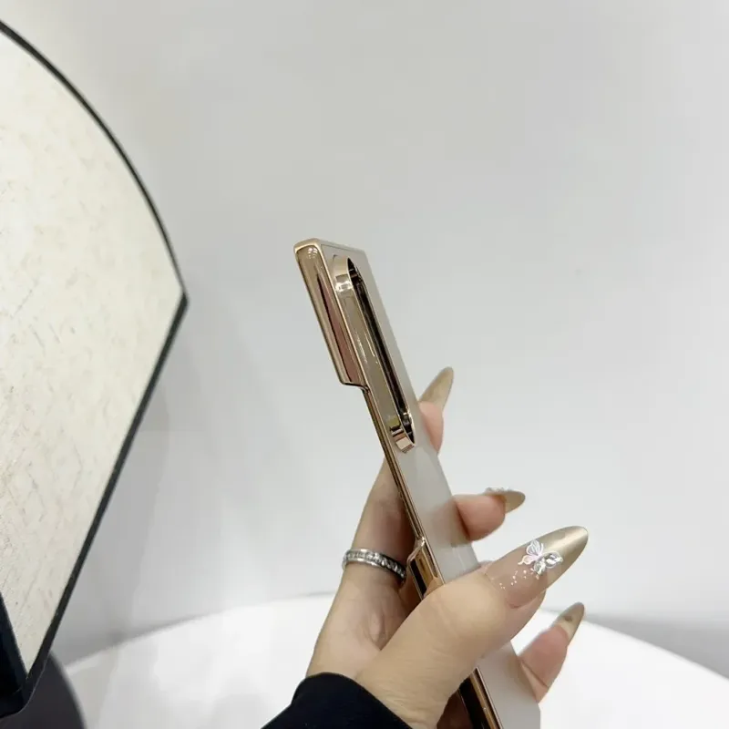 For NEW Samsung Galaxy Z 6 5 4 3 Case 2025 Electroplate Magnetic Wireless Charging Shockproof Fold 7 Cover_voghion.com