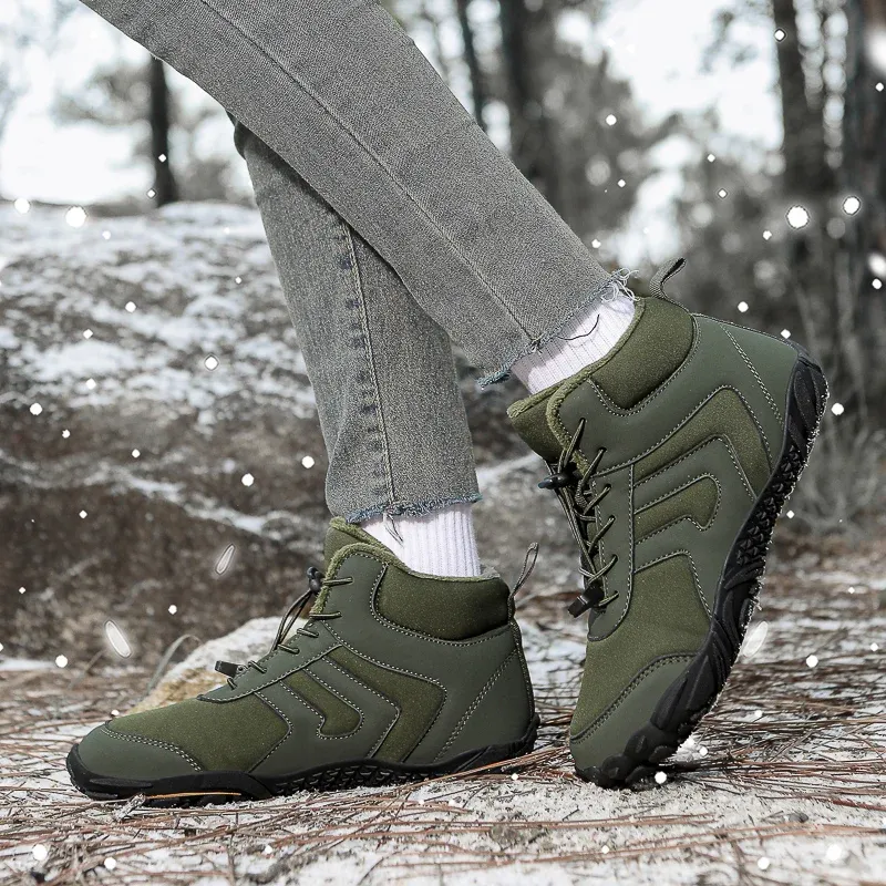 2025 Neue grenzüberschreitende Baumwollschuhe für Herren und Damen, mit Fleece gefüttert, warm, lässig, für Paare, bequem, für zu Hause, dicke Baumwollstiefel_voghion.com