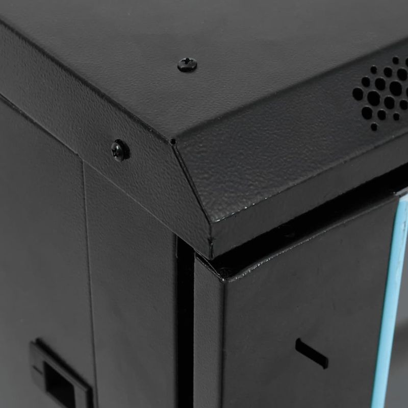 15U Network Cabinet with Swivel Feet 19" IP20 20.9"x15.7"x31.5"_voghion.com