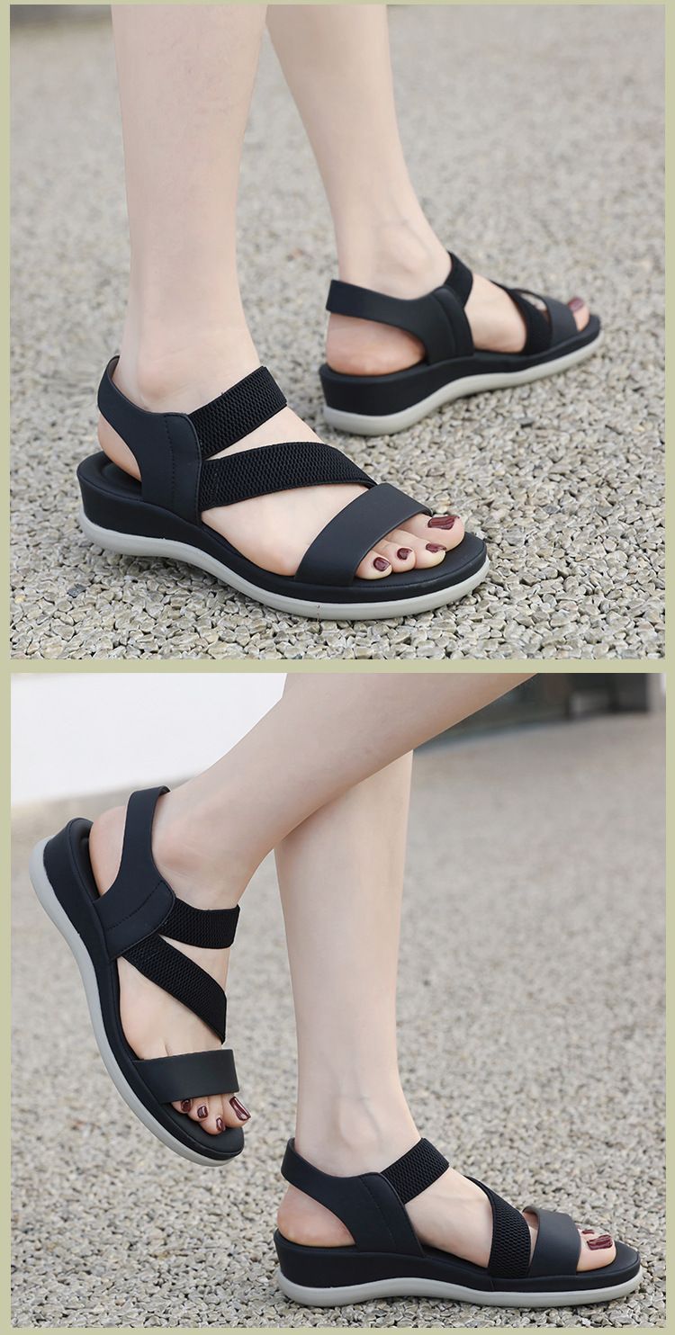 JS554-2 Estate 2025 Sandali da spiaggia con suola spessa e scarpe grandi da donna alla moda_voghion.com